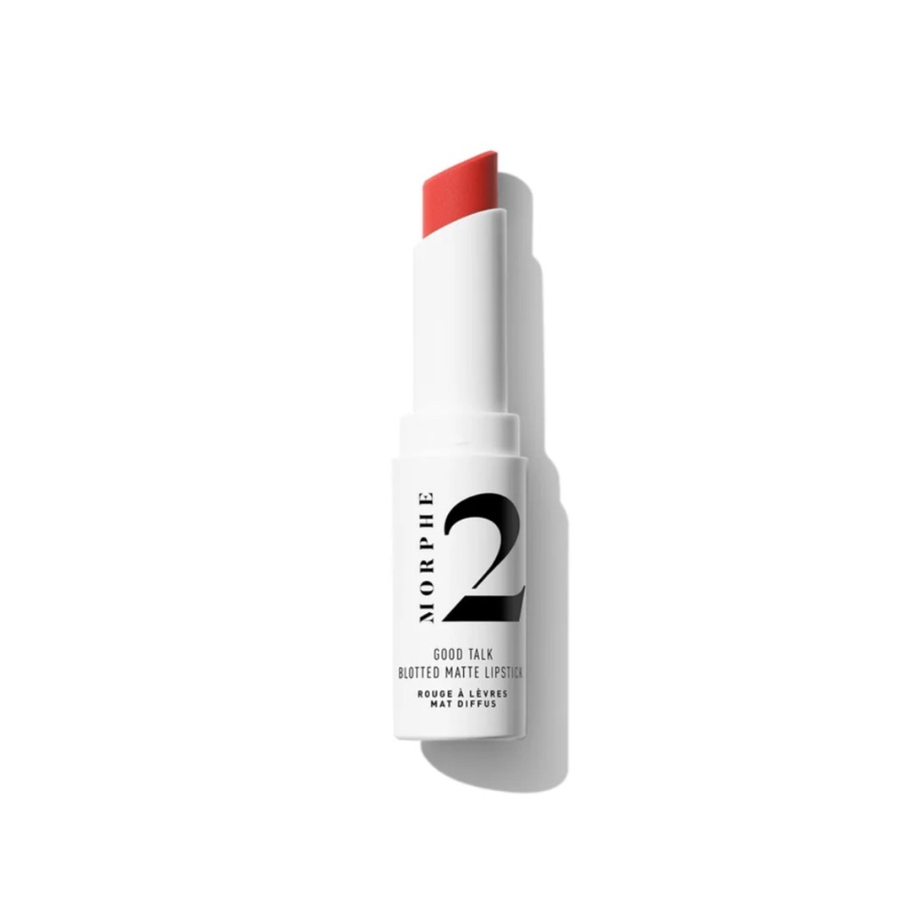Morphe Good Talk Blotted Matte Lipstick - Red Sunset